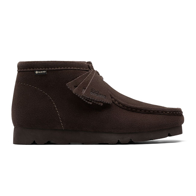 松　　　クラークス 楽天市場】Clarks クラークス モカシン 26179252 WallabeeGTX