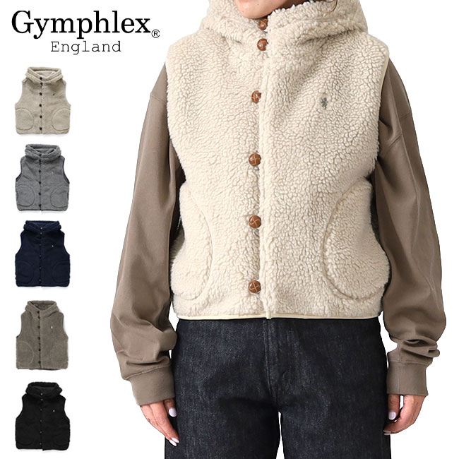 Gymphlex BOA ボアベスト 楽天市場】【2024AW】ジムフレックス/Gymphlex ボアジップアップフード