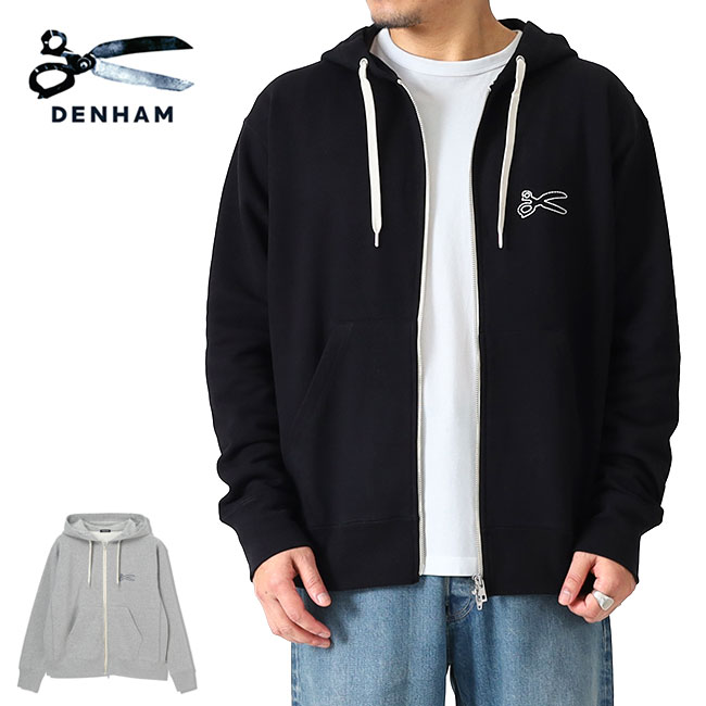 楽天市場】DENHAM デンハム パーカー サイズ:S トラック フーデッド