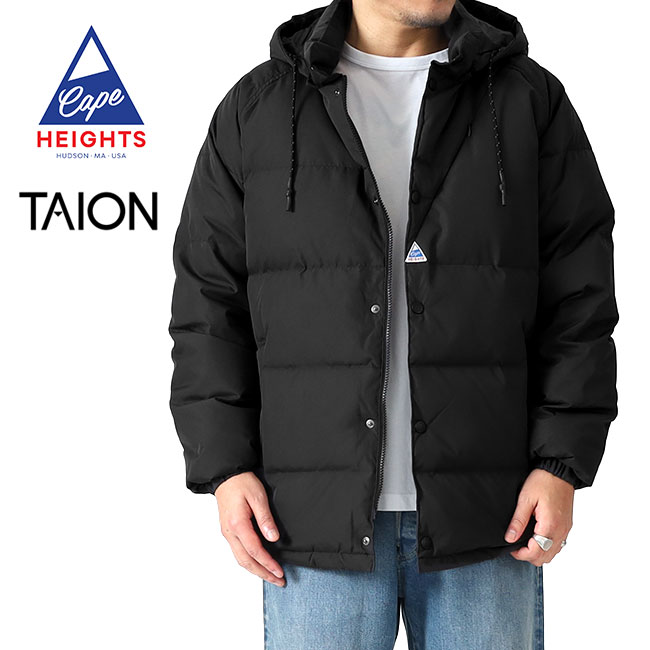 Cape Heights × TAION ケープハイツ タイオン LUTAK ルタック フード付き ダウンジャケット CHM25W1101 メンズ