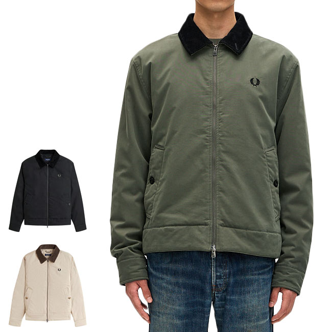 Fred Perry フレッドペリー　ベージュ　リムーバブル　ジャケット 楽天市場】Fred Perry フレッドペリー 中綿入り ジップ
