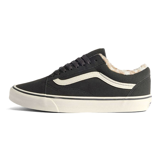VANS バンズ Old Skool ボア 年寄りの学校 VN000D9YEMV 黒 黒いこと シェルパ スニーカー メンズ レディース