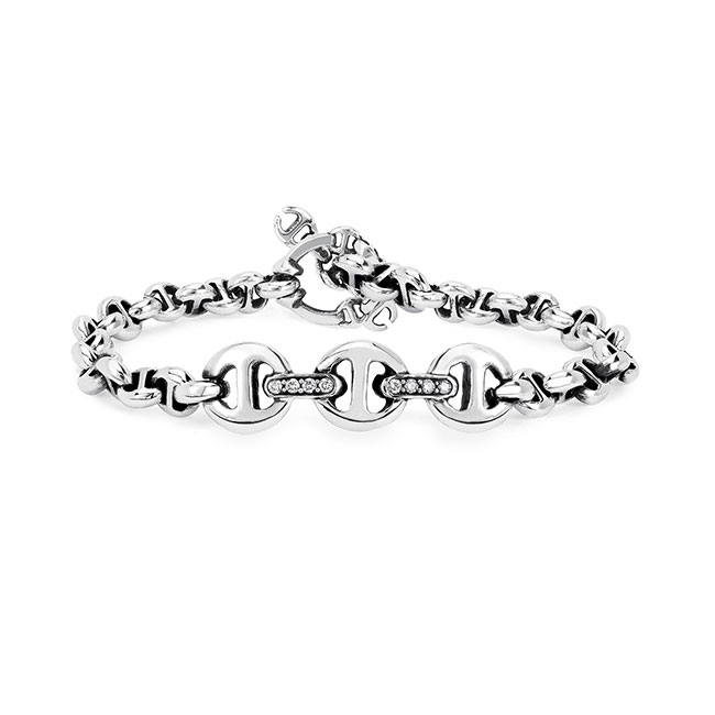 HOORSENBUHS ホーセンブース ID BRACELET HB058D アイディー シルバー ブレスレット 9911700197 メンズ