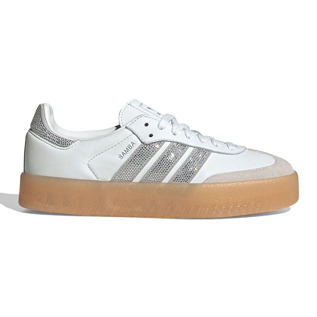 adidas originals アディダスオリジナルス SAMBAE W サンベイ 伝達ルート石ころ IH4046 白 サンバ 厚底 スニーカー シューズ レディース
