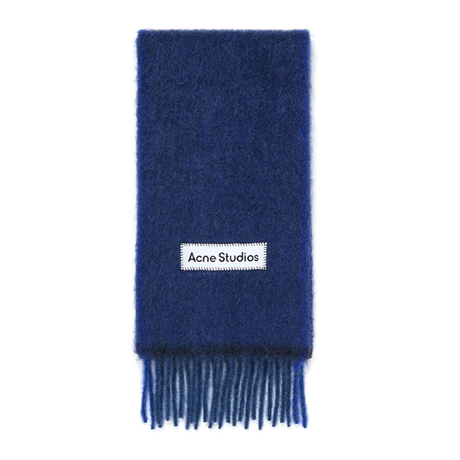 Acne Studios マフラー　ウールモヘアスカーフ - ナロー org.jpg