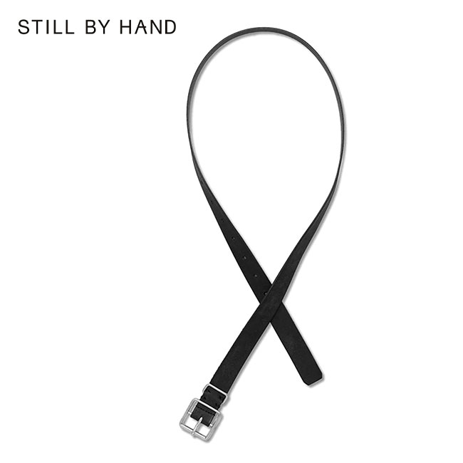 Still By Hand スティルバイハンド 25mm レザー ベルト GD01261 メンズ **