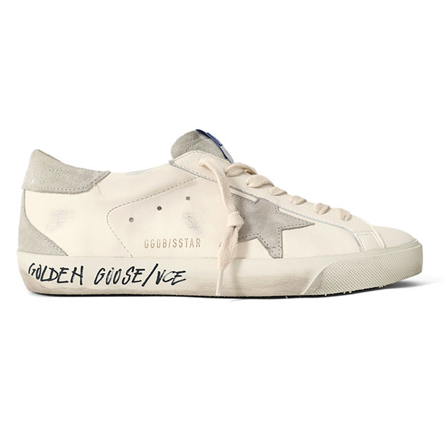 Golden Goose ゴールデングース SUPERSTAR スーパースター レザースニーカー GMF00102.F005359.11166 シューズ 白 ホワイト メンズ