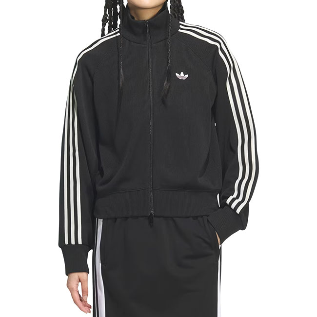 adidas originals アディダスオリジナルス ニット バルーン トラックトップ KQ5488 黒 ブラック ジャージ レディース|Golden State