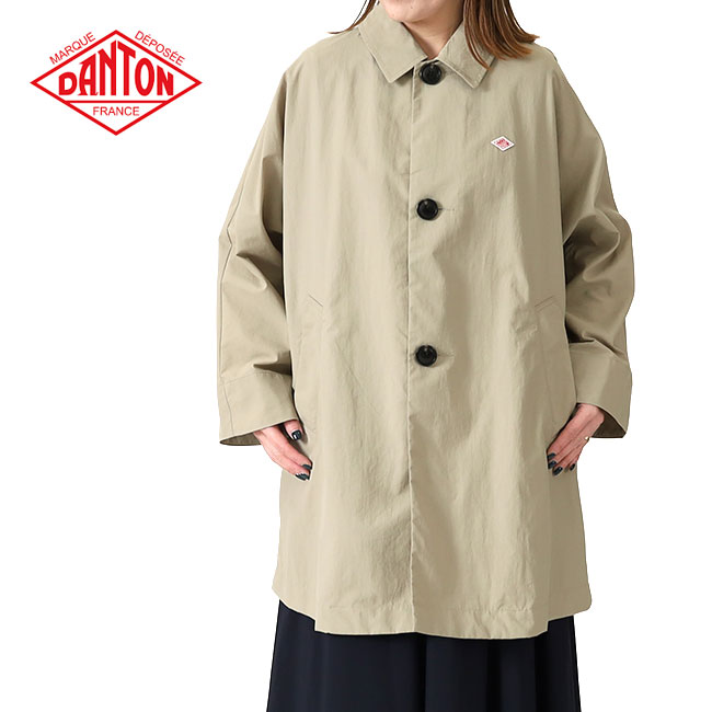 楽天市場】DANTON ダントン ナイロンタッサー バックギャザー ドルマン