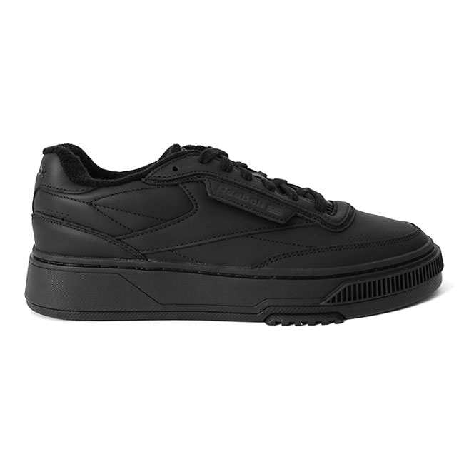 [TIME SALE] Reebok リーボック Club C LTD クラブC レザーシューズ 100261825 黒 ブラック スニーカー メンズ レディース｜Golden State