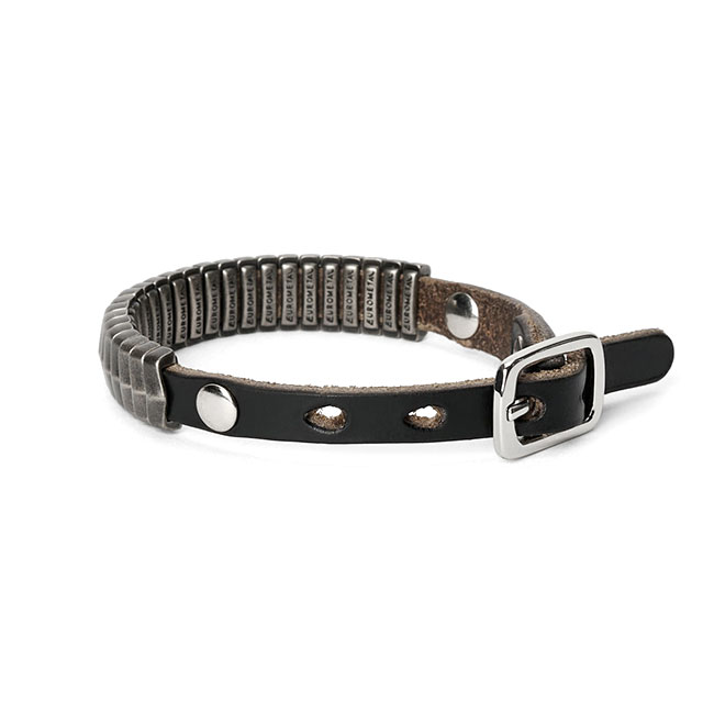 Our Legacy アワーレガシー SPINE BRACELET クロムエクセル レザーブレスレット A2268SBC メンズ レディース **
