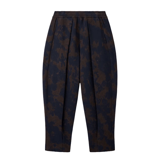 [TIME SALE] CFCL シーエフシーエル DYEING MILAN TUCKED PANTS ミラノリブ ムラ染め タックドパンツ CF011KF196 ニットパンツ タイダイ メンズ｜Golden State