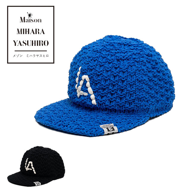 Maison MIHARA YASUHIRO メゾンミハラヤスヒロ Baseball Knit Cap ベースボール ニットキャップ A16AC402 ロサンゼルス 帽子 メンズ レディース｜Golden State 27,170円
