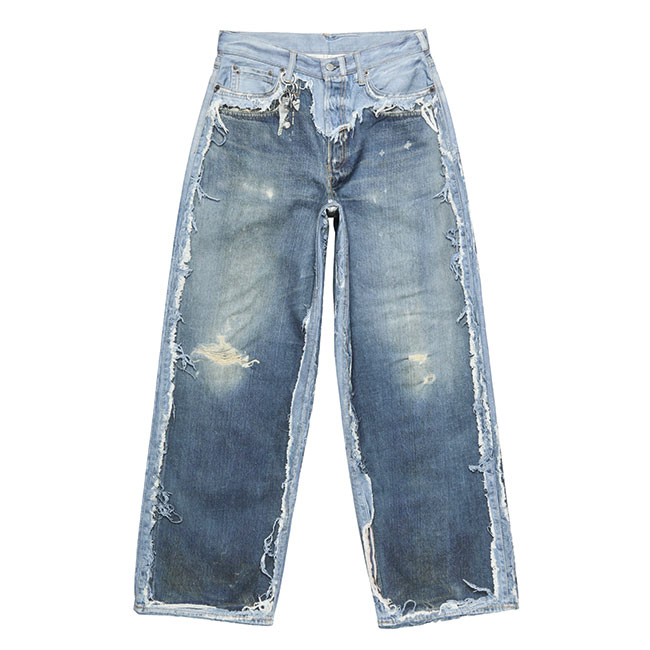 Acne Studios アクネストゥディオズ 1981 U TLO Skeleton Denim トロンプルイユジーンズ ジーパン メンズ レディース 76,230円