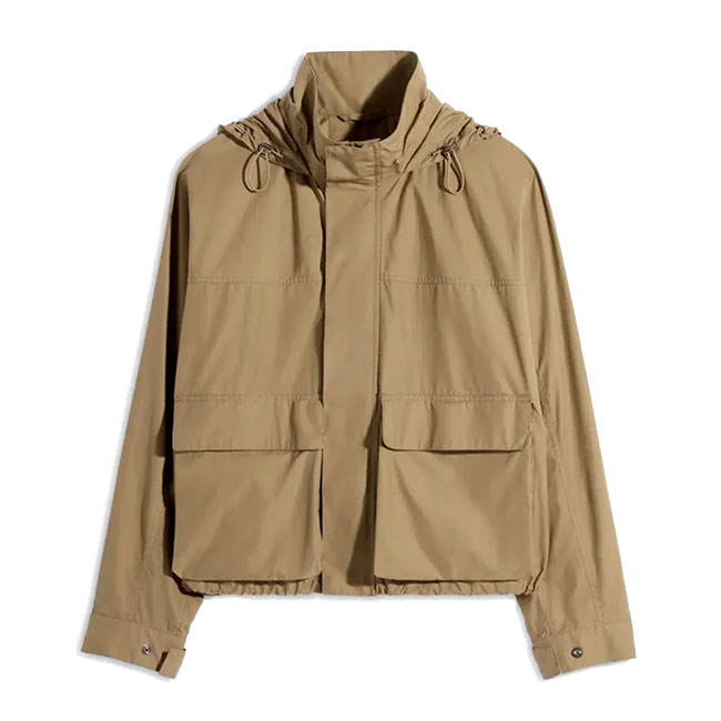 LEMAIRE ルメール ベンタイルコットン ショートレインパーカー OW1215 LF1570 ショート丈パーカー 撥水 VENTILE メンズ