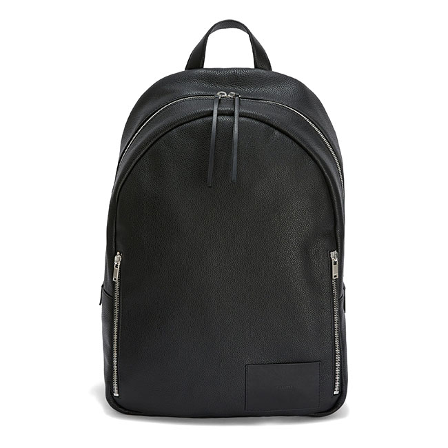 JIL SANDER ジルサンダー Urban グレインレザー うしろ側容器に並べる J26WA0015 P8894 黒 黒いこと なめし革背嚢