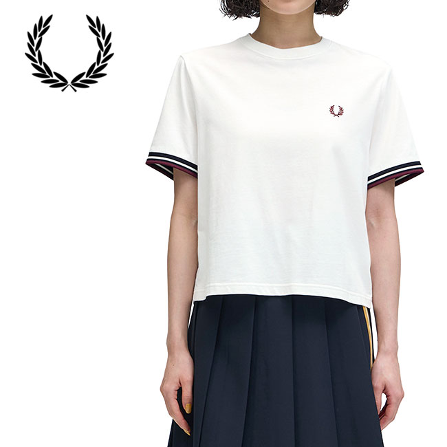 Fred Perry フレッドペリー ティップライン プルオーバー G2162 遊撃手丈 レディース