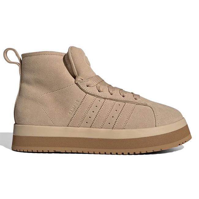 [取って置く商いもの] adidas originals アディダス オリジナルス CAMPUS 00s WTR MD W 校庭 三冬 ミッドブーツ JR3735 ベージュ スノーブーツ レディース メンズ