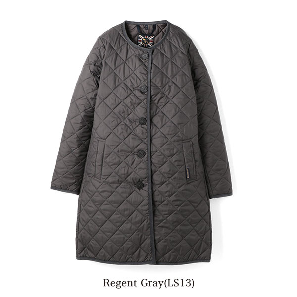 楽天市場 Lavenham ラベンハム キルティング ノーカラーコート ラウンド Lound ラブンスター レディース Golden State