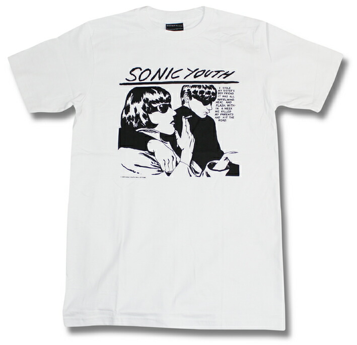 楽天市場】Sonic Youth / Goo (Japanese) Tee 7 (White