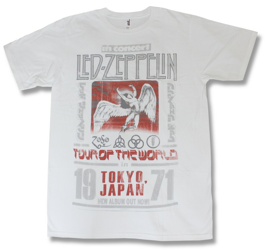 Led Zeppelin レッドツェッペリン オフィシャル Tシャツ 77Tour (T