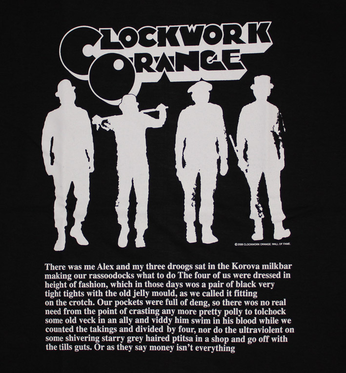 Movie Tシャツ 時計じかけのオレンジ Tシャツ A Clockwork Band Rock ファッション Tシャツ ロックtシャツ 売れ筋 T Shirts メンズ レディース キッズ ロック バンドtシャツ バーゲン Orange 海外バンド 映画tシャツ 5 大好評 51 割引 Gspctgujrat Com