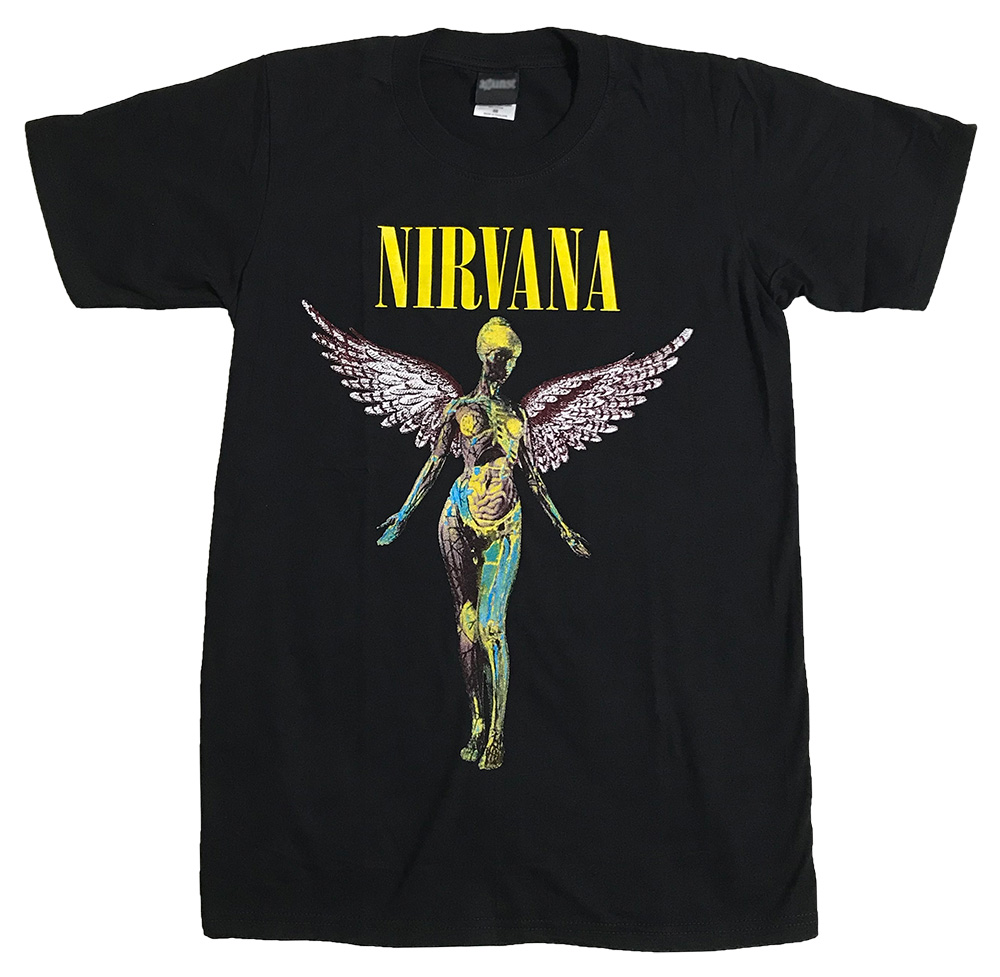 楽天市場 ニルバーナ ニルヴァーナ Nirvana Tシャツ In Utero バンド Tシャツ ロック Tシャツ バンドtシャツ ロックtシャツ ロックファッション ユニセックス Miu404 Rock バンドt ロックt Golden Rock T楽天市場店