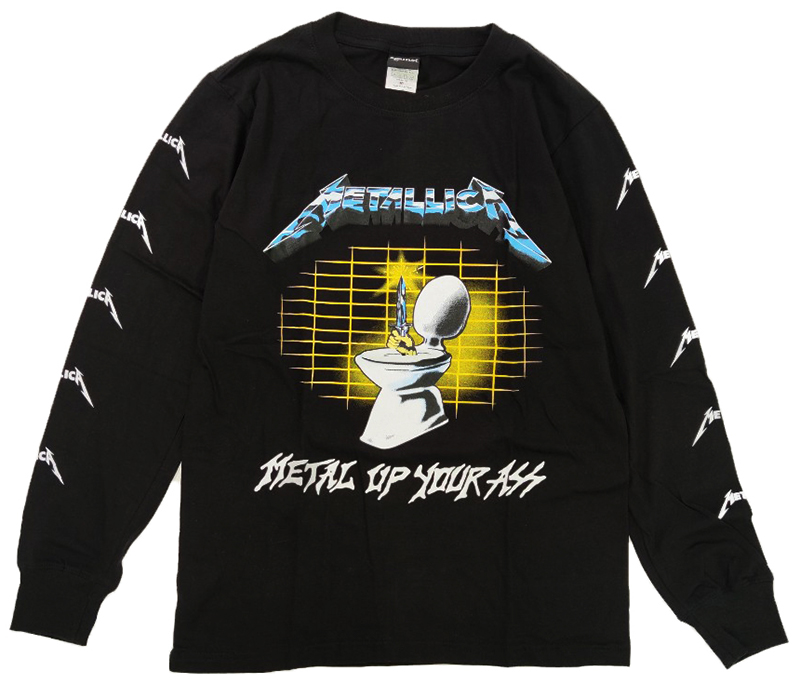 楽天市場】メタリカ tシャツ 長袖 metallica カットソー ロングtシャツ