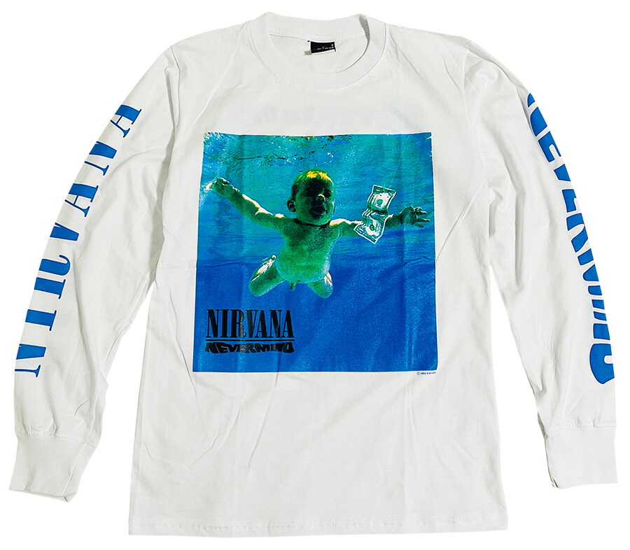 楽天市場】☆SALE価格10％OFF☆【NIRVANA】NIRVANA ロゴロングTシャツ