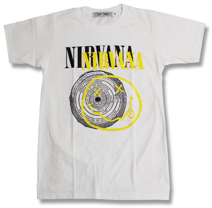 楽天市場】ロックTシャツ Nirvana Tシャツ ニルヴァーナ バンドTシャツ