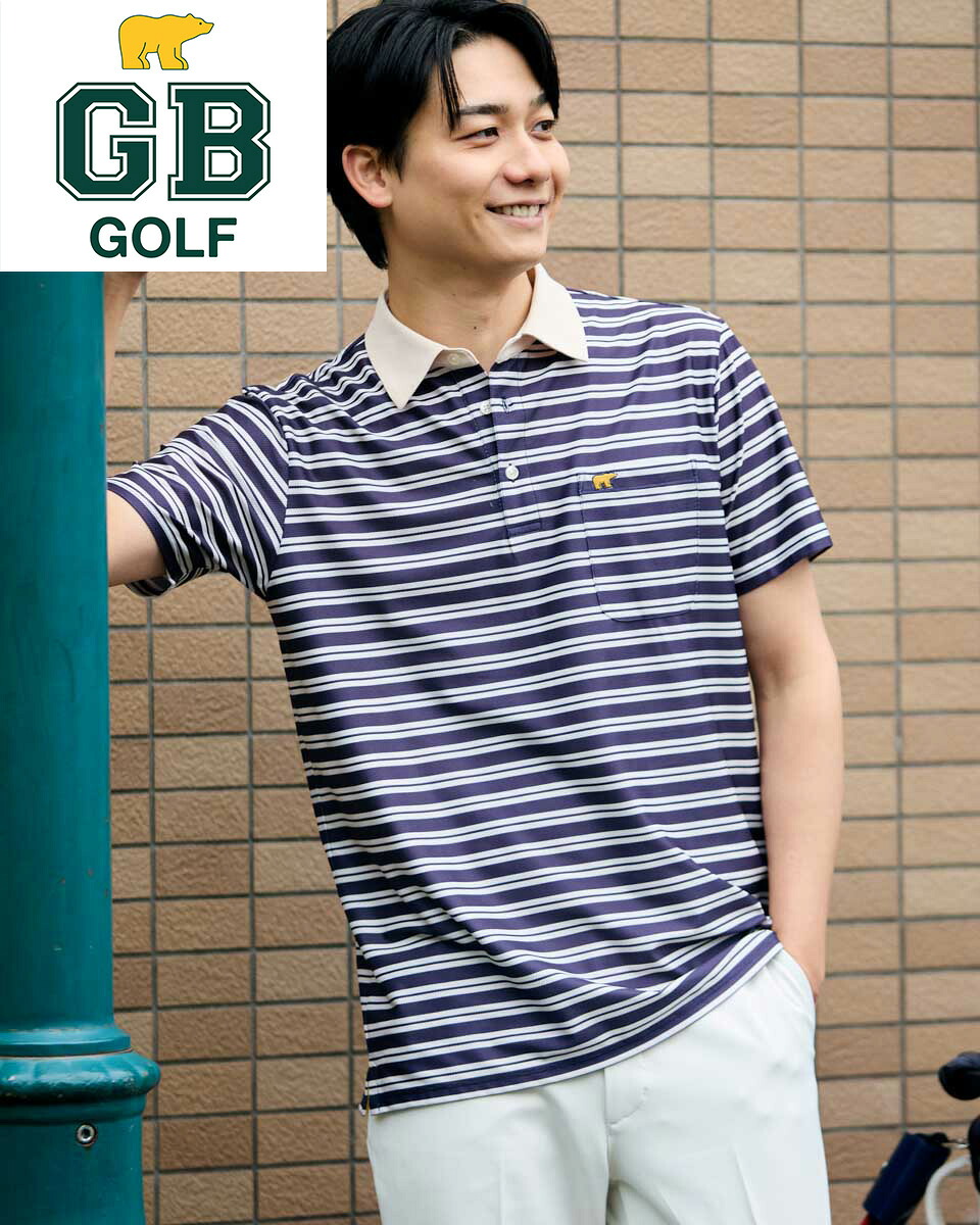 【公式】JackNicklaus Heritage ポロシャツ/メンズ/ゴルフ/312U4554/ギフト包装無料 M-L ゴールデンベア Golden Bear｜ゴールデンベアストア