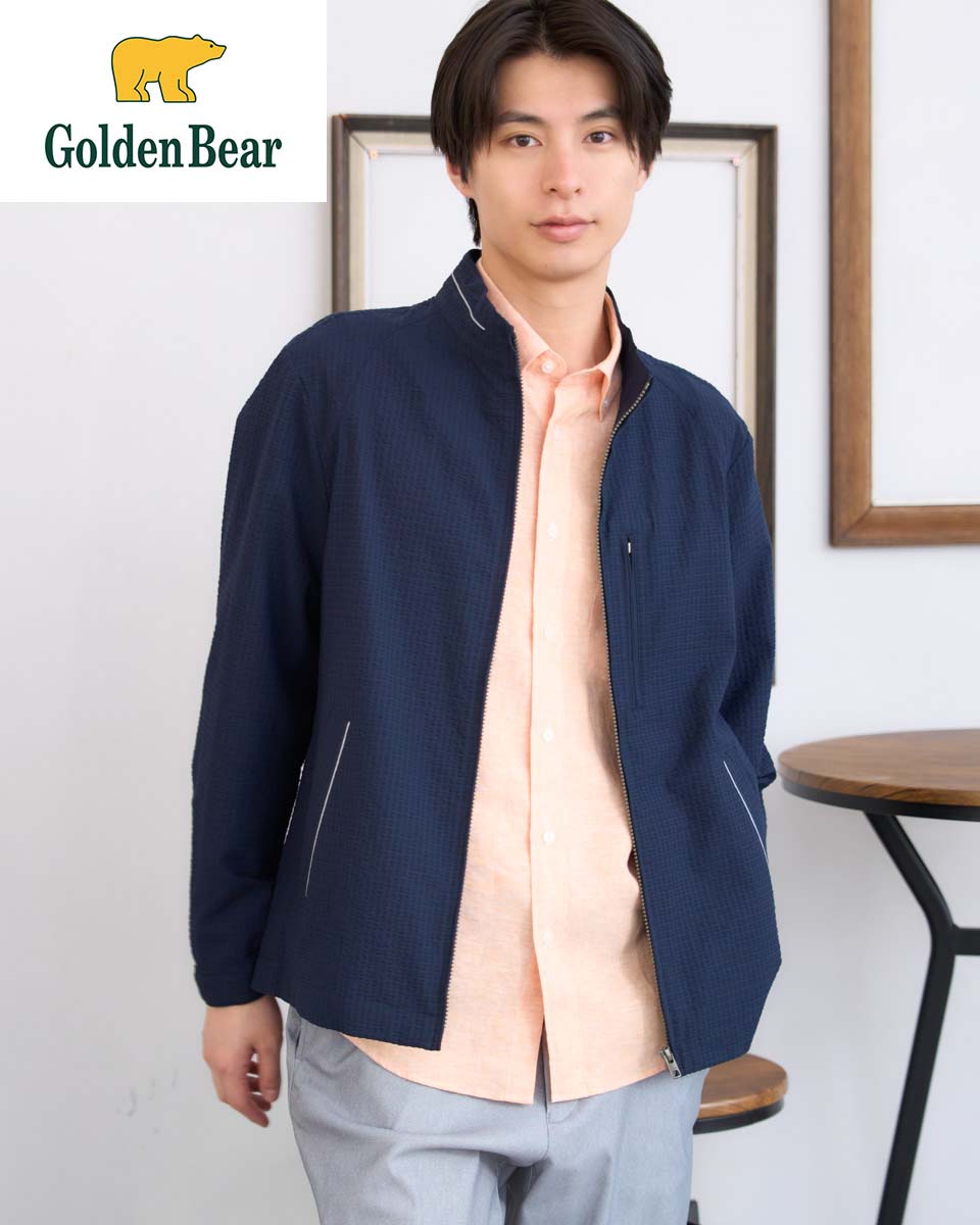 【公式】ドライビングジャケット/メンズ/314U4102/ ギフト包装無料 M-LL ゴールデンベア Golden Bear