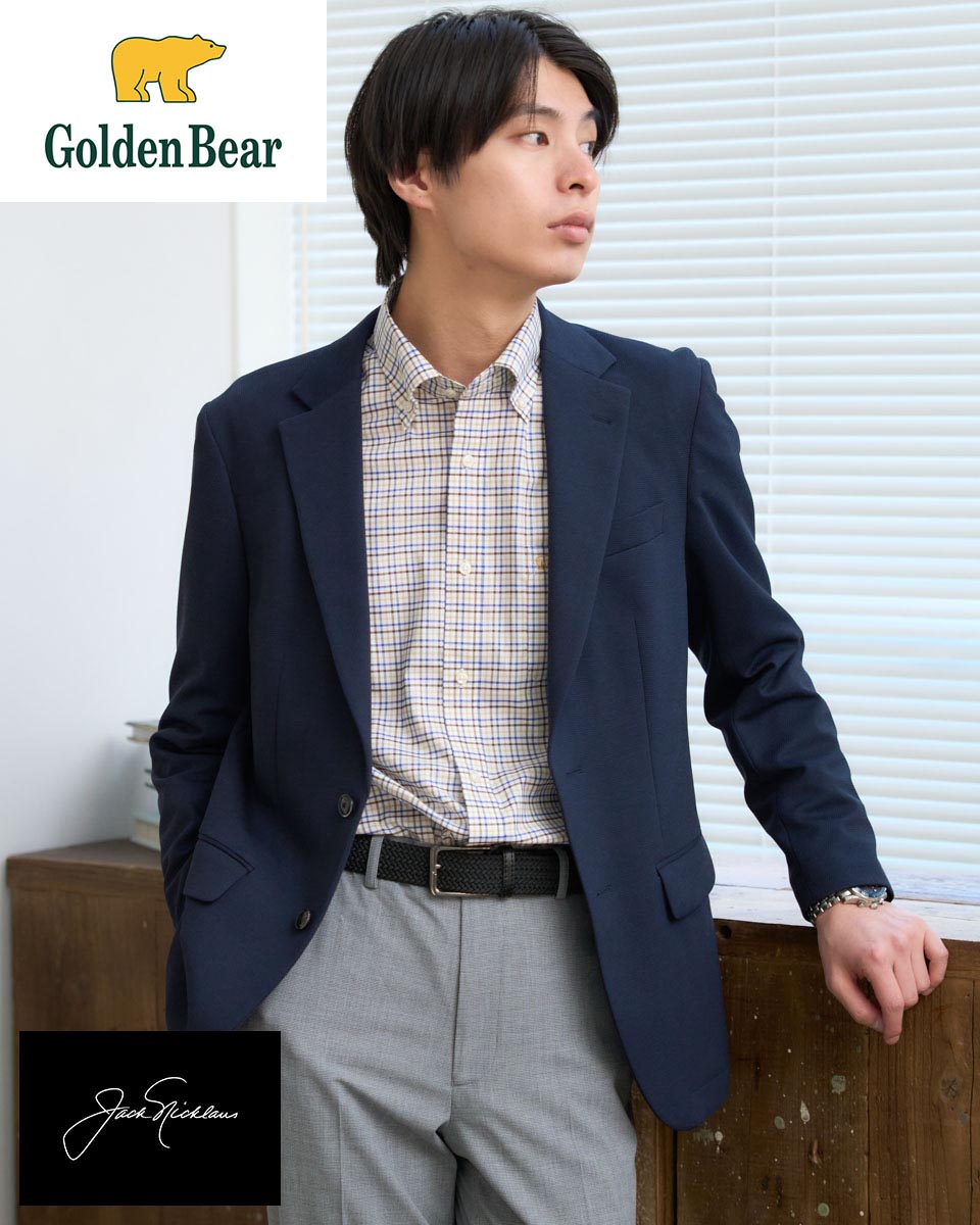 【公式】ジャケット/メンズ/317U3102/ ギフト包装無料 M-LL ゴールデンベア Golden Bear