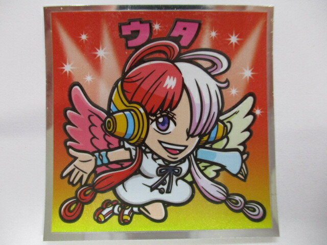 ワンピース ビックリマンチョコ ウタ、トットムジカ ワンピースマンチョコ RED ビックリマン No.22 トットムジカ