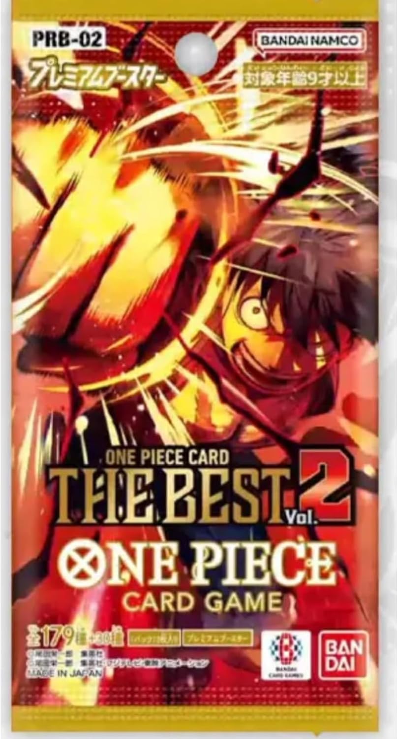 ワンピースカードザベスト2BOX ONE PIECEカードゲーム PIECE THE BEST2 PRB-02 ワンピース