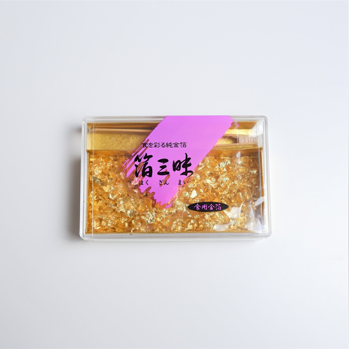 楽天市場】【食用】華ふぶき ビン入 竹ばし付 【送料無料】金箔 食品