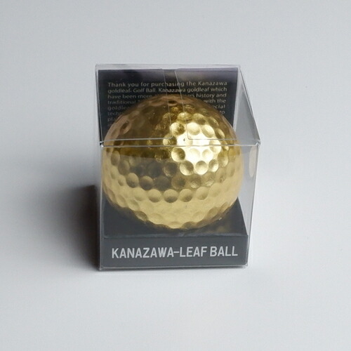 楽天市場】金箔ゴルフボール「金の玉(1個入)」 : 金箔屋本舗