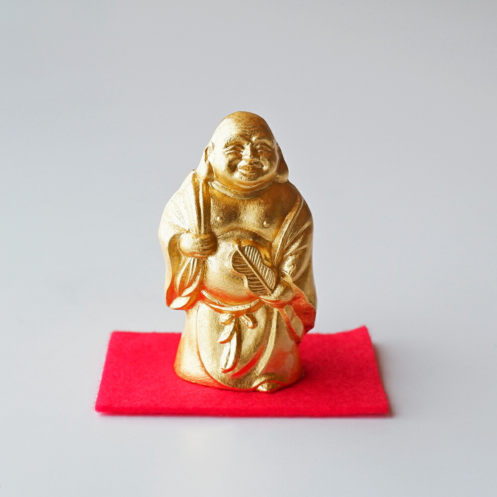 楽天市場】唐金 『布袋』 高さ約1m30cm 銀象嵌入り 七福神 開運