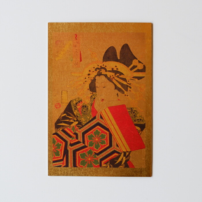 楽天市場】【ネコポス・ゆうメール可♪】【金箔】 金箔 ポストカード