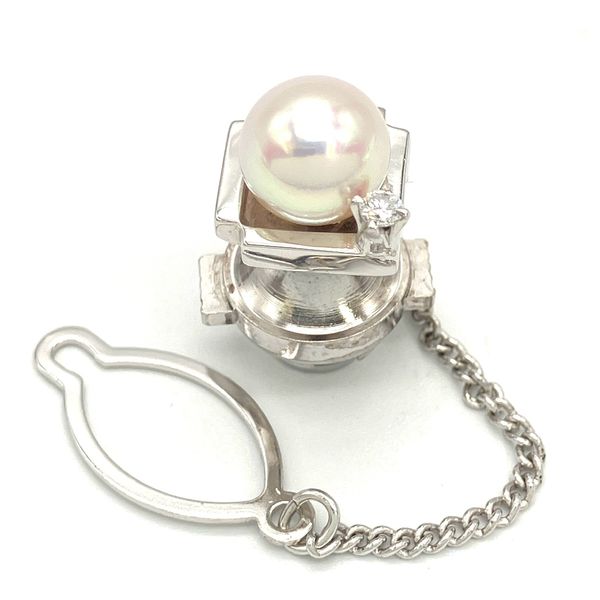 レア★美品 田崎真珠 TASAKI タイタック ベビーパール 本真珠 ラペルピン レア☆美品 田崎真珠 TASAKI タイタック ベビーパール 本真珠