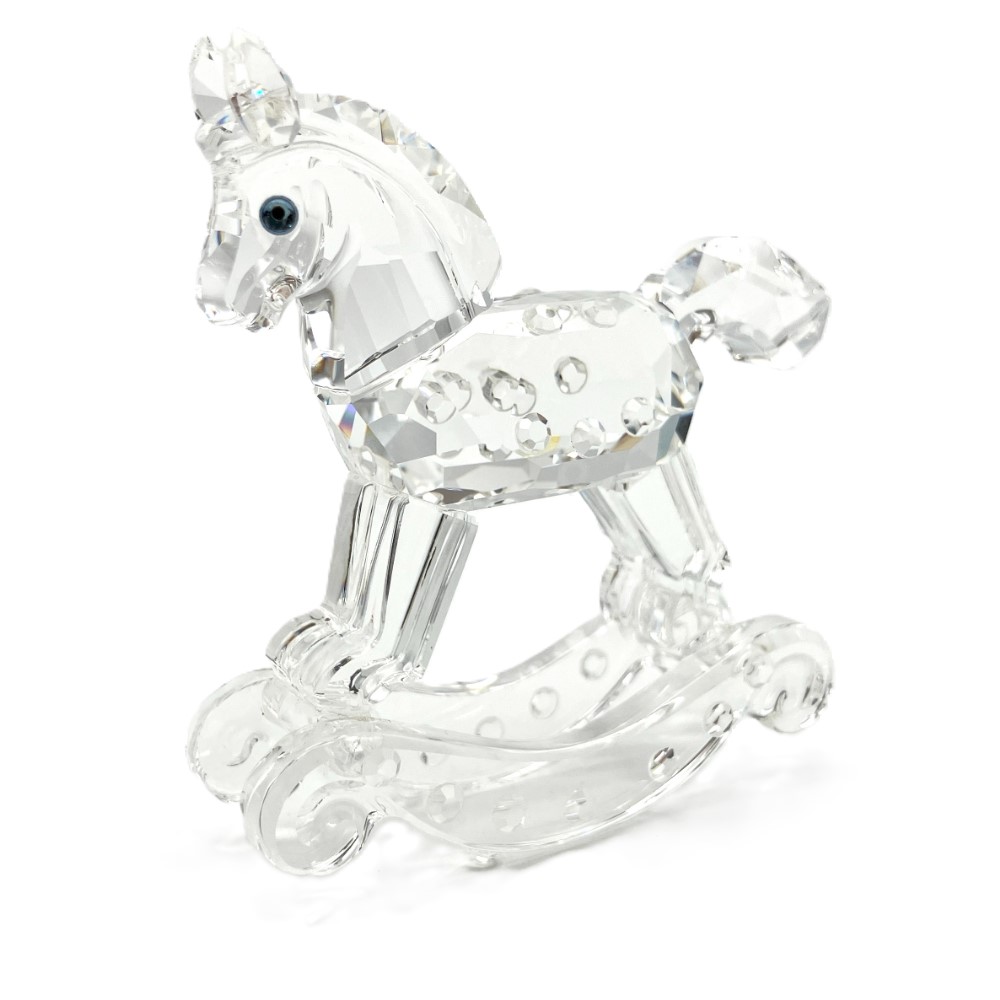 ✨限定✨Swarovski スワロフスキー 置物 ロッキングホース オブジェ SWAROVSKI スワロフスキー ロッキングホース 置物 小物