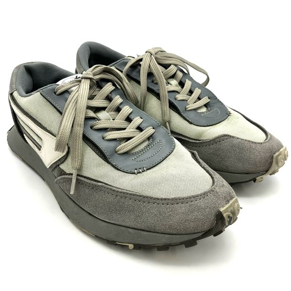 【DIESEL】 S-Racer LC レザースニーカー★日本未入荷！ S-RACER LC（MEN）: ナイロンスニーカー｜ディーゼル（DIESEL