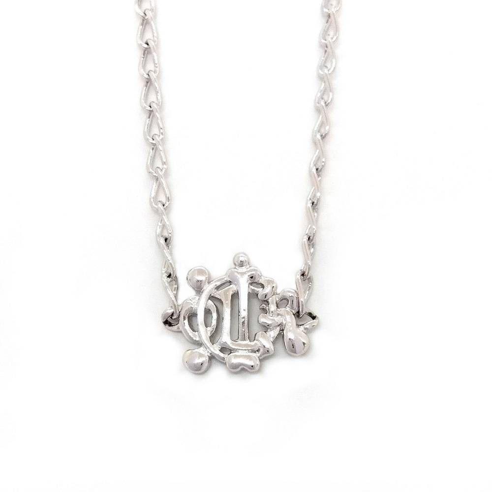 楽天市場】クリスチャンディオール ネックレス 新品同様 ロゴ プレート