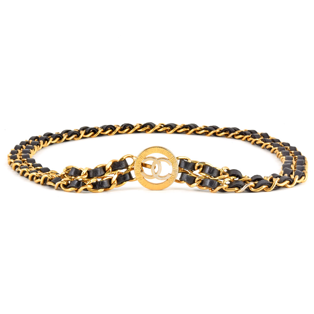 楽天市場】シャネル CHANEL ライオン ゴールド バックル