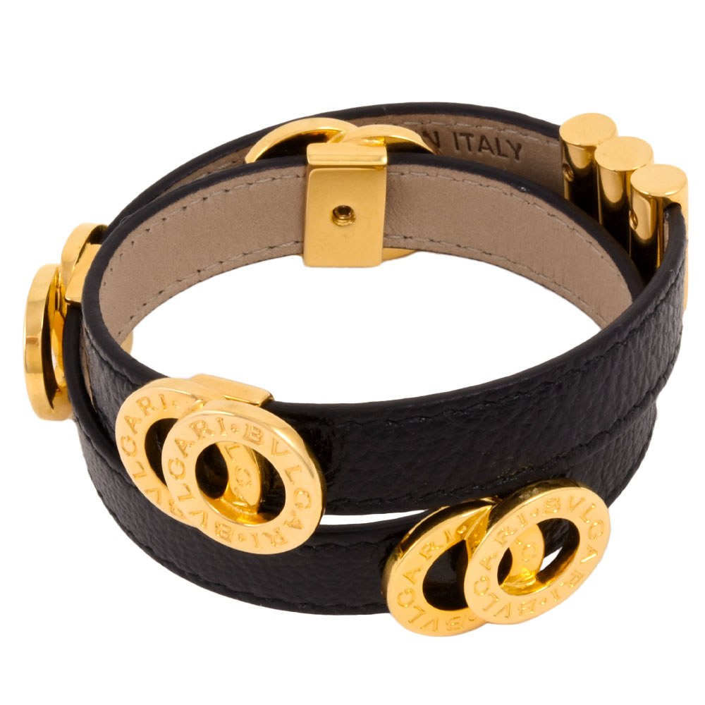 BVLGARI ブルガリ レザー ブレスレット　ダブルコイル 楽天市場】【未使用品】【ジュエリー】BVLGARI ブルガリ ダブル