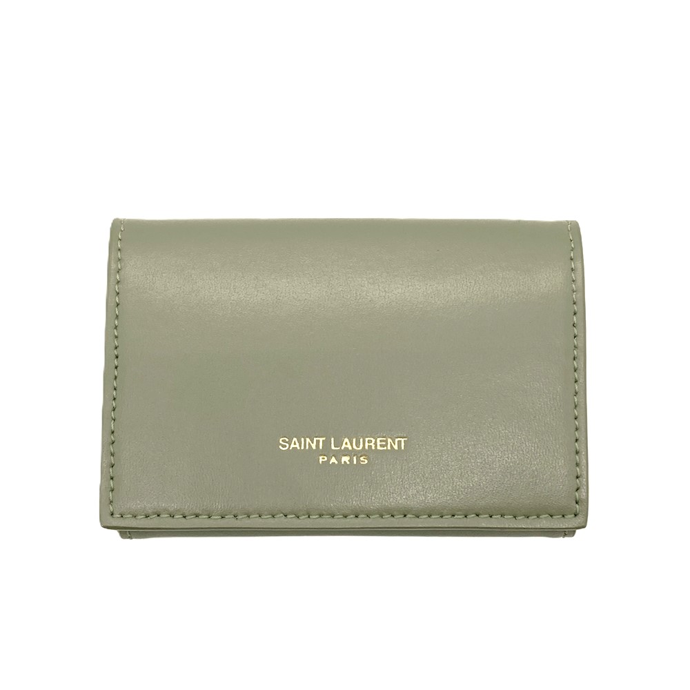 SAINT LAURENT 財布 楽天市場】サンローラン SAINT LAURENT 三つ折り財布 コンパクト