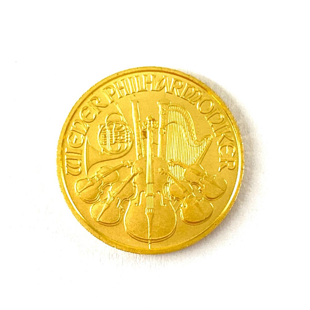 ウィーン 1996年 K24ゴールド 3.1g 1/10oz 金貨【中古】