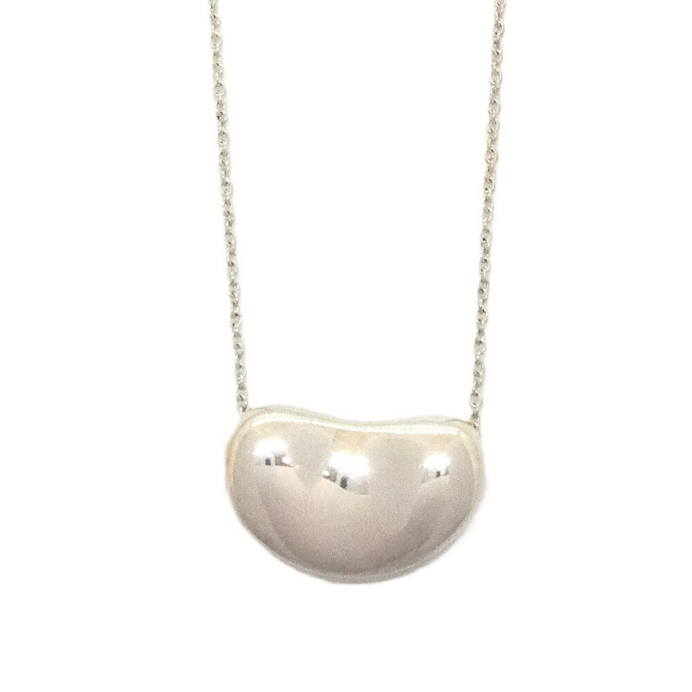 美品 ティファニー ネックレス ビーン シルバー 925 エルサペレッティ TIFFANY&Co./ティファニー】 ネックレス ビーンデザイン