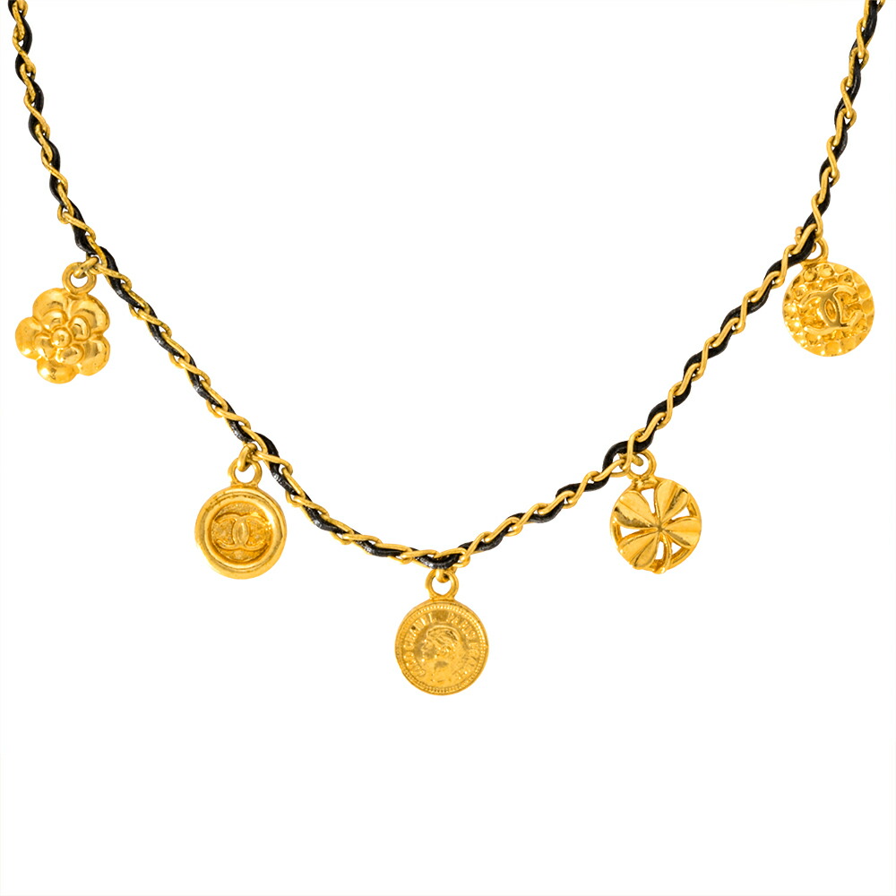 楽天市場】シャネル ヴィンテージ ココマーク グリポア クローバー