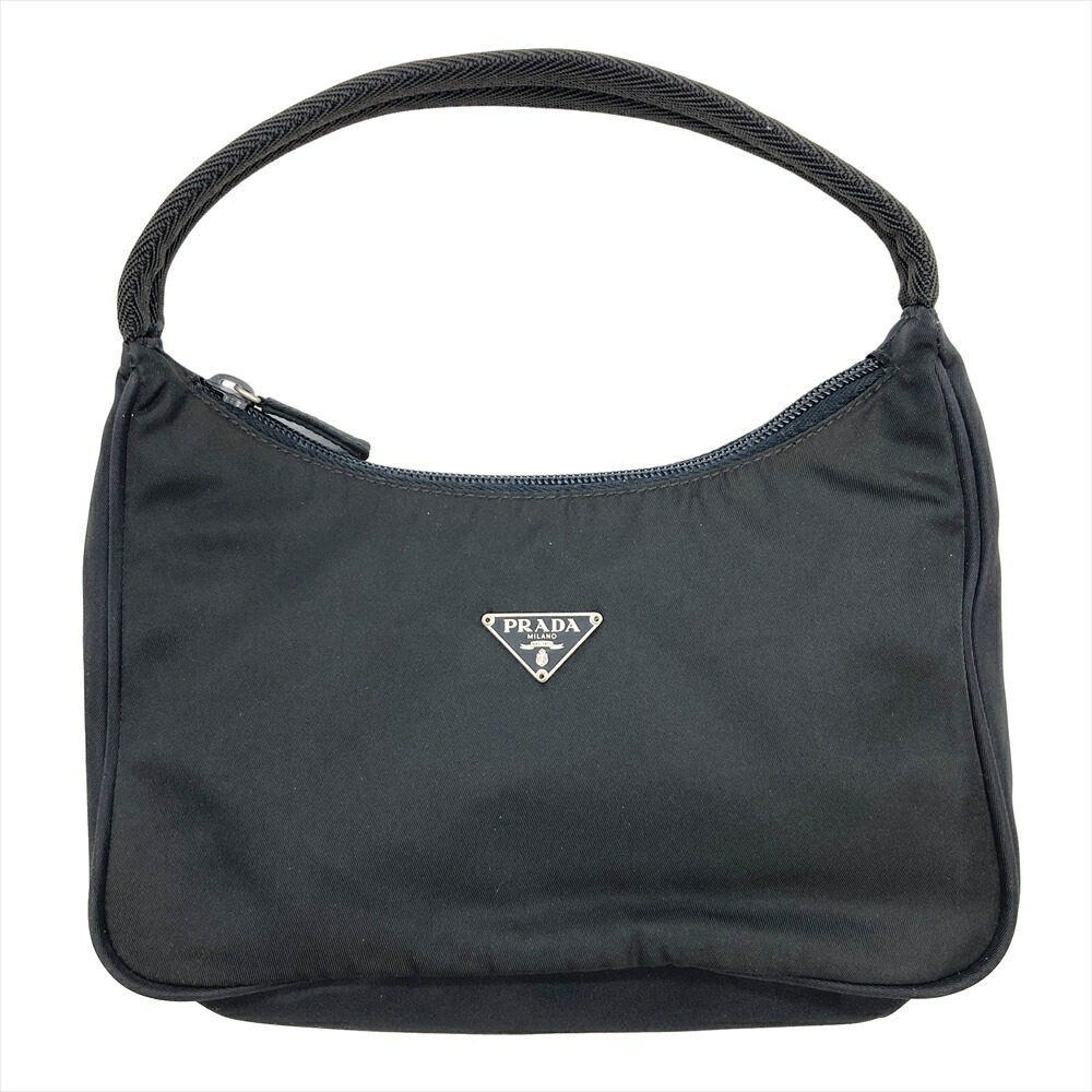 PRADA ハンドバッグ プラダ ブラック ヴィンテージ 名作 良品 MV519